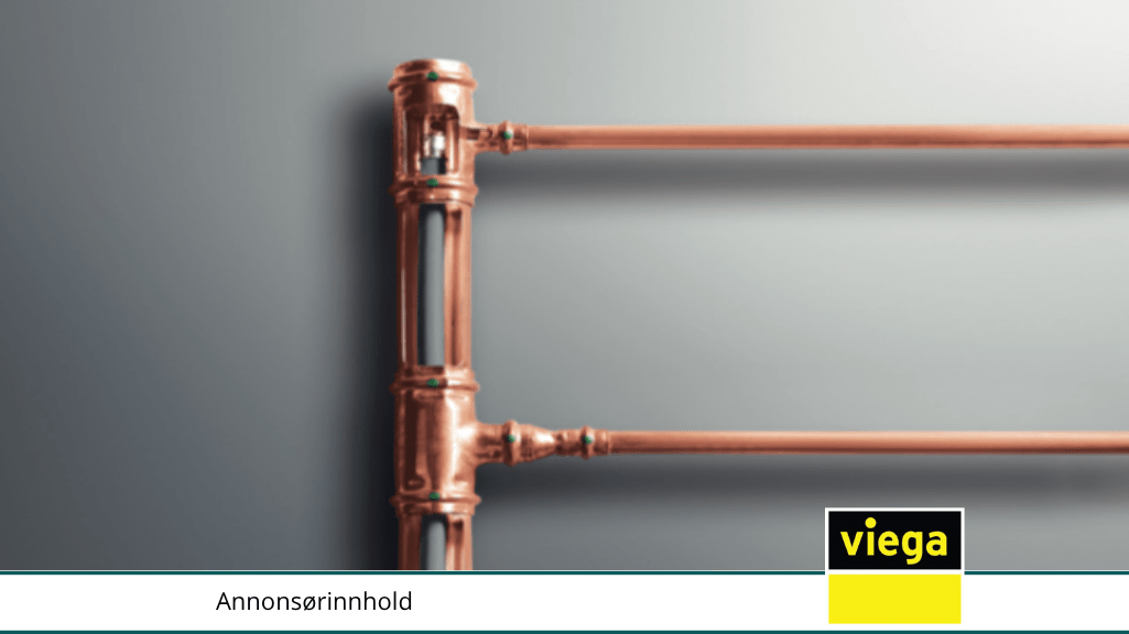 Viega rørsystemer til drikkevann har anerkjent miljødokumentasjon